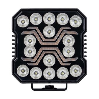 X-Spider LED-Arbeitsleuchte | Wei&szlig; + Orange | Tagfahrlicht | 4200 lm