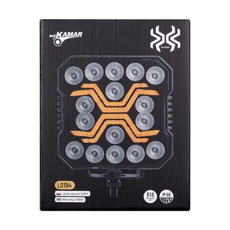 X-Spider LED-Arbeitsleuchte | Wei&szlig; + Orange | Tagfahrlicht | 4200 lm