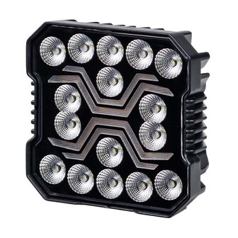 X-Spider LED-Arbeitsleuchte | Wei&szlig; + Orange | Tagfahrlicht | 4200 lm