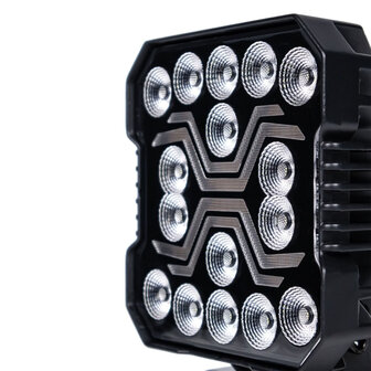 X-Spider LED-Arbeitsleuchte | Wei&szlig; + Orange | Tagfahrlicht | 4200 lm