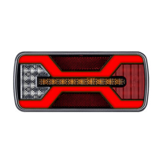 X-Spider LED-R&uuml;cklicht |+R&uuml;ckfahrlicht | Kennzeichenbeleuchtung | 5P-Bajonett | Links