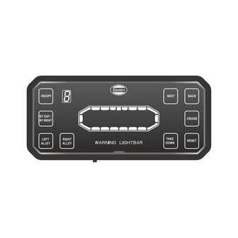 Dasteri Separate Fernbedienung f&uuml;r LB-700 LED Lichtbalken