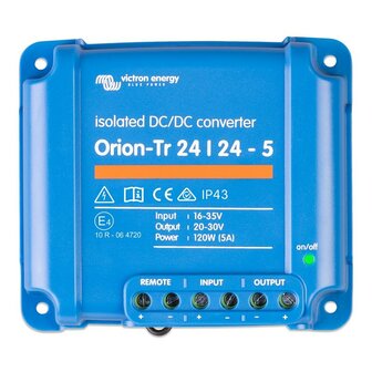 Victron DC-Wandler 48V &gt; 24V | Orion-Tr 24/24-5A (120W)