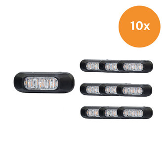 Vorteilspackung 2x Fristom FT-210 LED-Blinker Orange