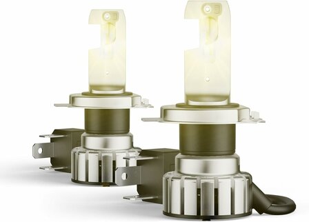Osram Night Breaker LED Vintage H4 + R2 ECE-zugelassenes Set | +330%