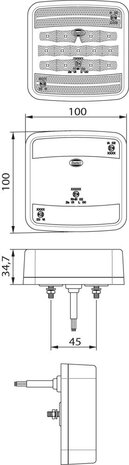 Dasteri Beleuchtungsset Anhänger 10-30V