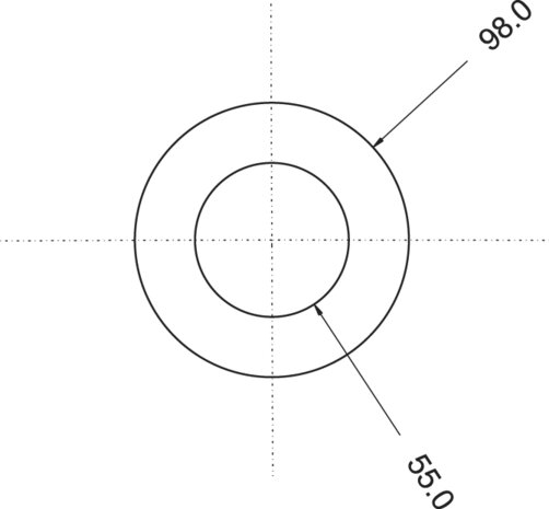 Dasteri LED Rückleuchte 9-33V