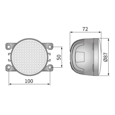 Wesem LED Breitstrahler 1500LM + Kabel