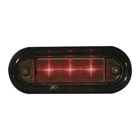 Dasteri LED Positionsleuchte Rot 24V