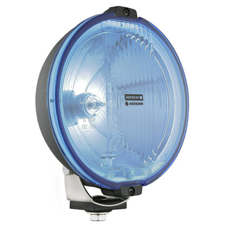 Wesem HOS2 Fernscheinwerfer Blau 12V LED Ring + 12V Lampe - FahrzeugLED