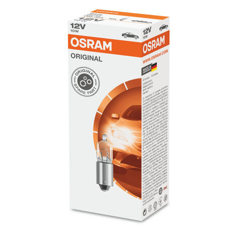 Osram Glühbirne 12V BA9s Original Line 10 Stück