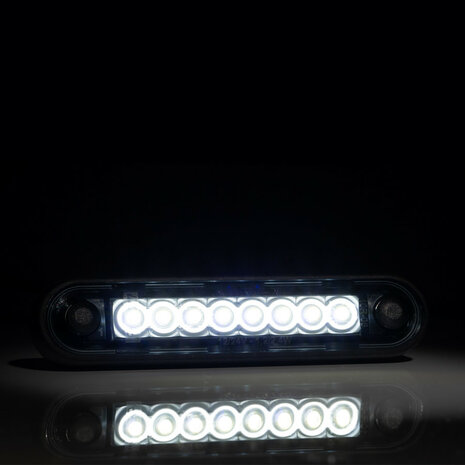 Fristom LED Positionsleuchte Weiß Dark Look FT-073