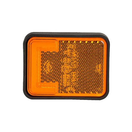 Horpol LED Positionsleuchte Orange + Reflektor NEON Look