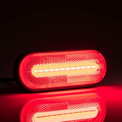 Fristom LED Positionsleuchte Rot ADR + 0,5m Kabel