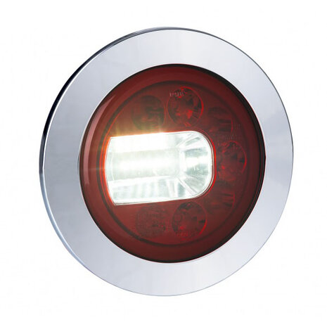 Horpol LED Nebel- Rückfahrscheinwerfer Links Chrome LUNA LZD 2452