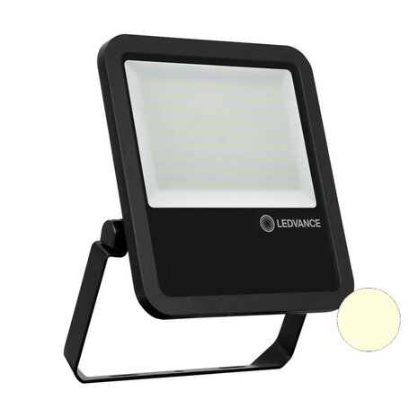 Ledvance 125W LED Fluter 230V Schwarz 3000K Warmweiß