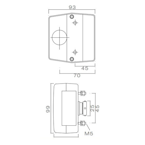 Aspöck Minipoint links/rechts