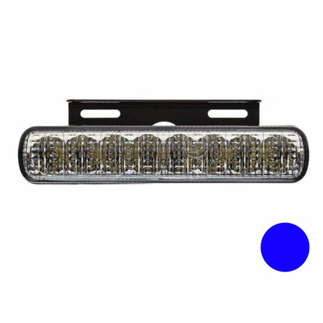 Dasteri Led Blitzer mit montagehalterung Blau