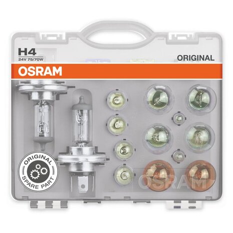 Osram H4 Satz Ersatzbirnen 24V LKW