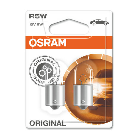 Osram R5W Glühbirne 12V BA15s Original Line 2 Stück