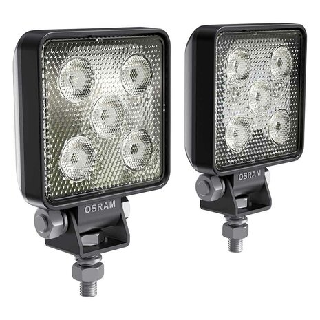 Osram Mini LED Arbeitsscheinwerfer Eckig VX70-WD 2 Stück