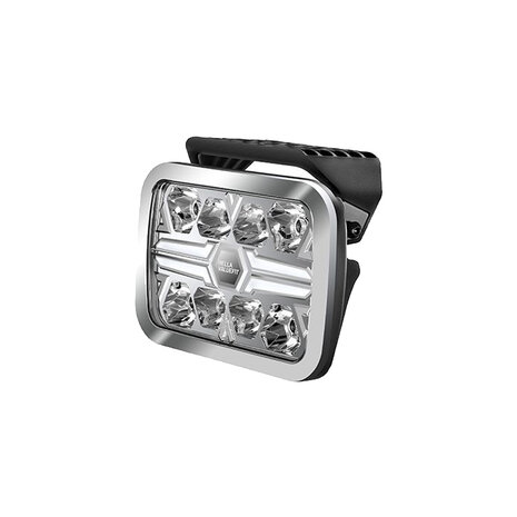 Hella LED-Fernscheinwerfer Blade 9" Chrome Weiß/Orange Positionslicht Ref. 25