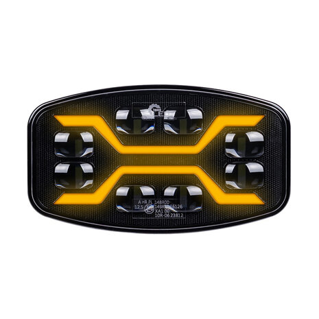 X-Spider LED-Strahler | Tagfahrlicht + LED-Blinker