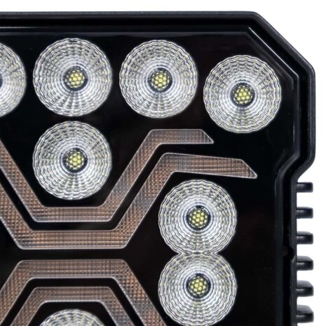 X-Spider LED-Arbeitsleuchte | Weiß + Orange | Tagfahrlicht | 4200 lm