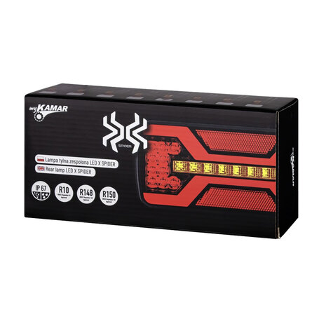 X-Spider LED-Rücklicht + Rückfahrlicht | Rechts