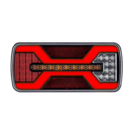 X-Spider LED-Rücklicht + Nebelscheinwerfer | Kennzeichenbeleuchtung | Links