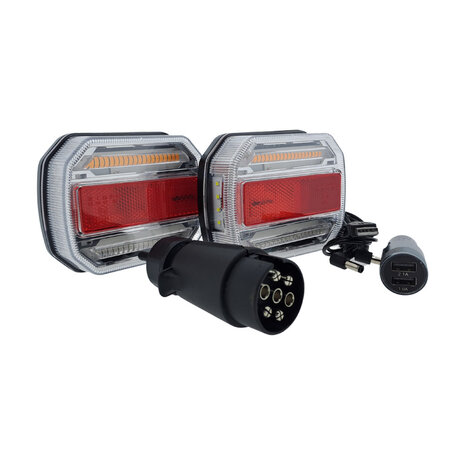 LED Rückleuchten Set Kabellos 12/24V