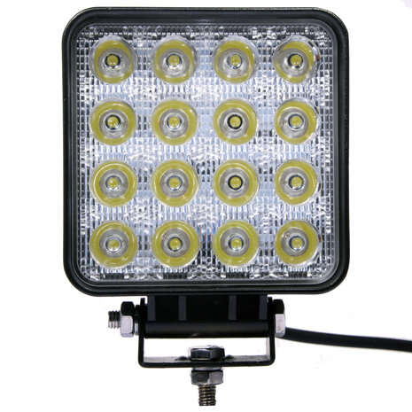 Vorteilspaket 4x 48W LED Arbeitsleuchte Square Budget