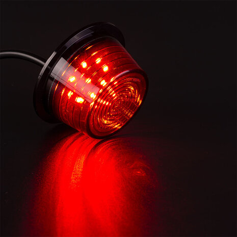 Horpol LED Begrenzungsleuchte Unit Rot | MDC 2570/GRAPHITE/3M