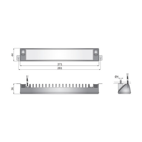 Wesem LED-Man&ouml;vrierlampe CRP1 2200LM + Kabel