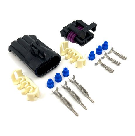 Aptiv (Delphi) Metri-Pack 150 Connector Satz Male + Female | 3-Polig