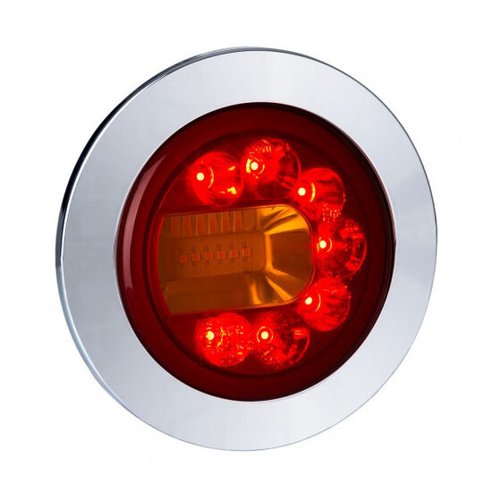Horpol LED R&uuml;ckleuchte Links Chrome LUNA LZD 2448