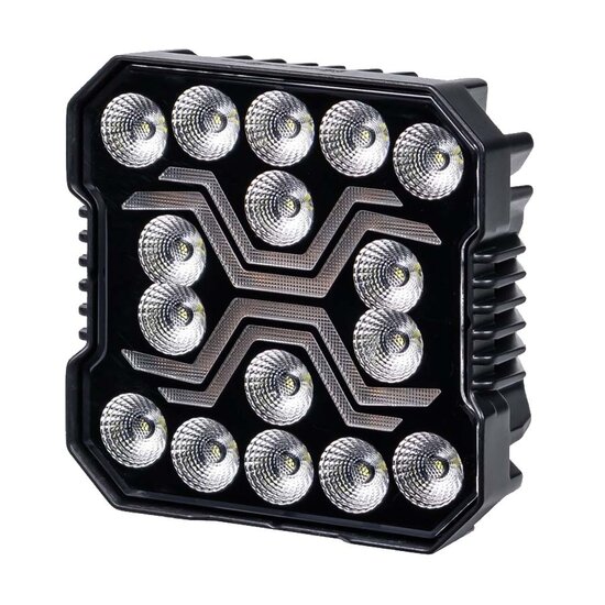 X-Spider LED-Arbeitsleuchte | Weiß + Orange | Tagfahrlicht | 4200 lm