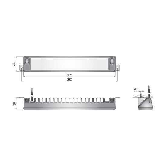 Wesem LED-Man&ouml;vrierlampe CRP1 2200LM + Kabel