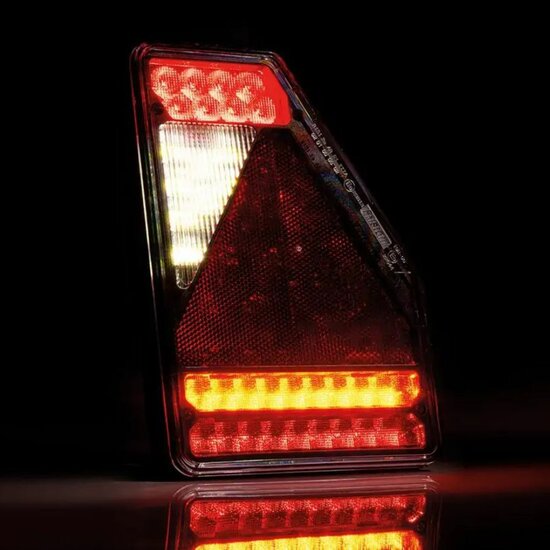 Fristom FT-277 LED R&uuml;ckleuchte Rechts 5-Funktionen | 5P Bajonett
