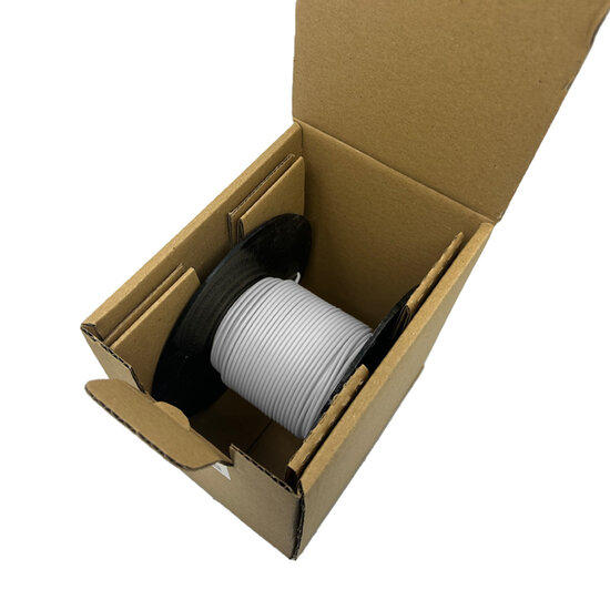 FLRY-B Kabel Weiß 0,75mm² | Rolle 50M