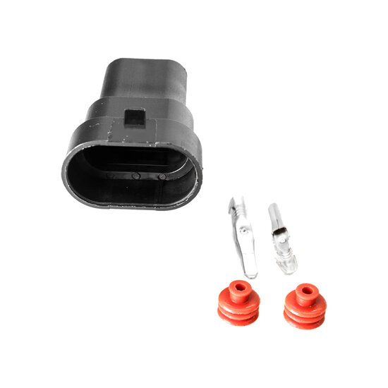 Aptiv Metri-Pack-280 - HB3/9005 Connector Satz Male + Female | 2-Polig