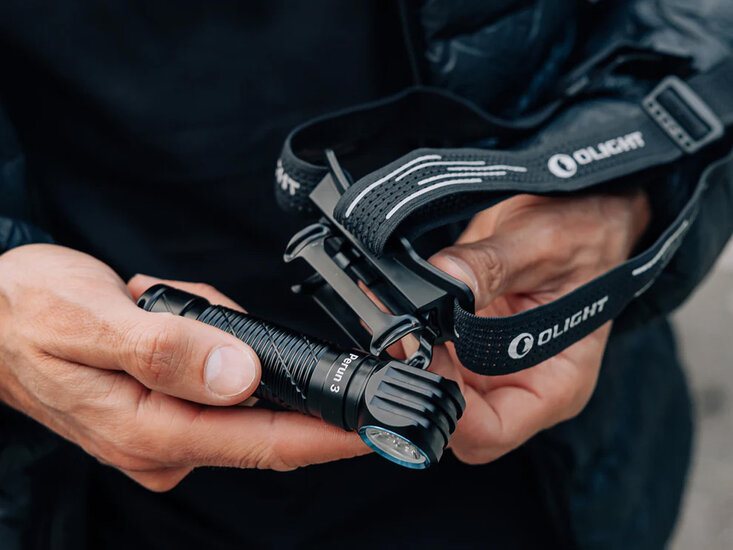 Olight Perun 3 Flashlight + Headlamp