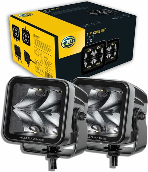 Hella LED Cube Set 3,2" Fernscheinwerfer | 1FA 358 176-821