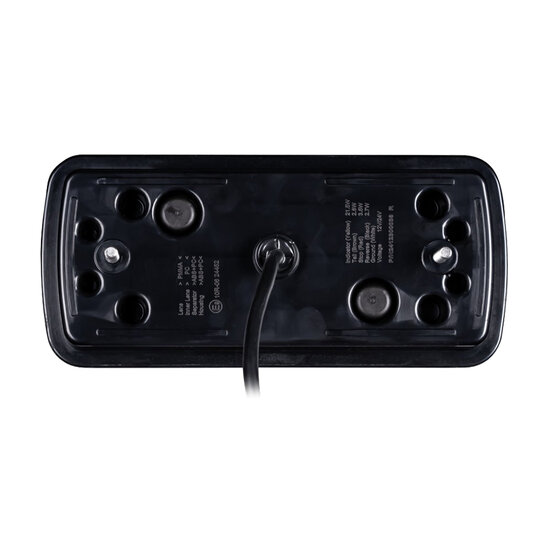 X-Spider LED-R&uuml;cklicht + Nebelscheinwerfer | Kennzeichenbeleuchtung | Links