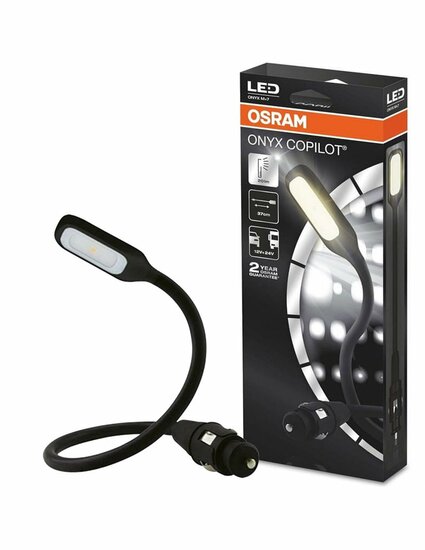 Osram LED Leseleuchte 12/24V Zigarettenanz&uuml;nder-Stecker