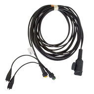 Asp&ouml;ck Kabelbaum 13-poliger Stecker 8m + 2x Abzweigstecker