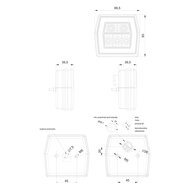 Fristom LED Rückleuchte Bajonet