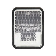 Horpol LED Positionsleuchte Wei&szlig; + Reflektor NEON Look