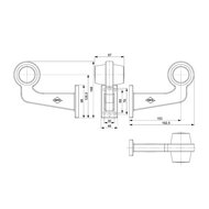Horpol LED Begrenzungsleuchte 2-Funktionen + 5m Kabel Links
