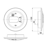 Horpol LED R&uuml;ckleuchte Links Chrome LUNA LZD 2448